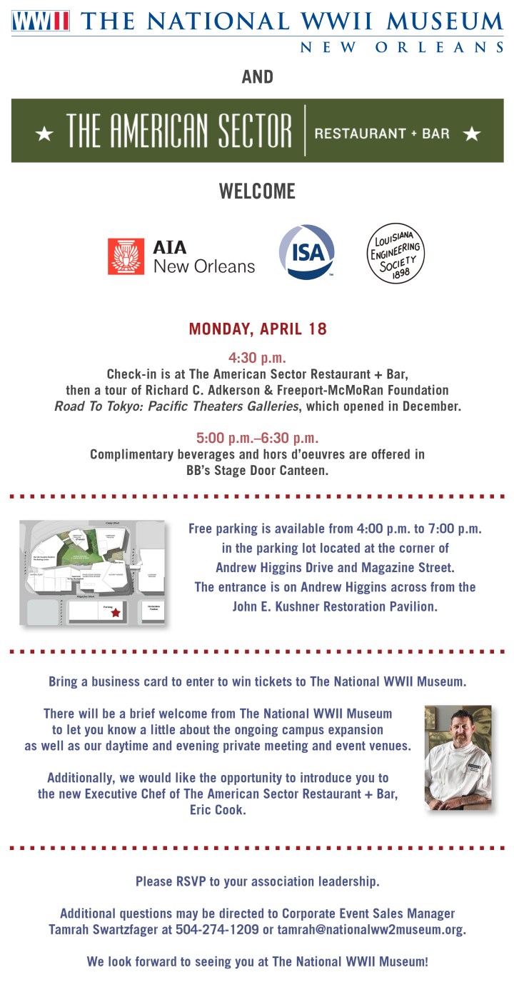 National WWII Museum Invite 4_18